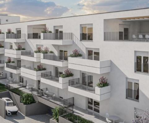 Apartament z 2 sypialniami w nowym kompleksie na Ciovo, na sprzedaż 