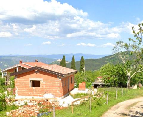 House under construction in Motovun, for sale 
