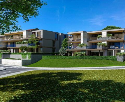 Komfortní apartmány v luxusní novostavbě v istrijském Novigradu 