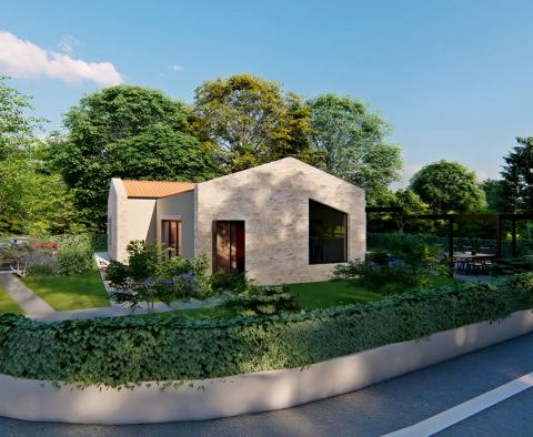 Terrain avec permis de construire dans la région de Poreč, à vendre 