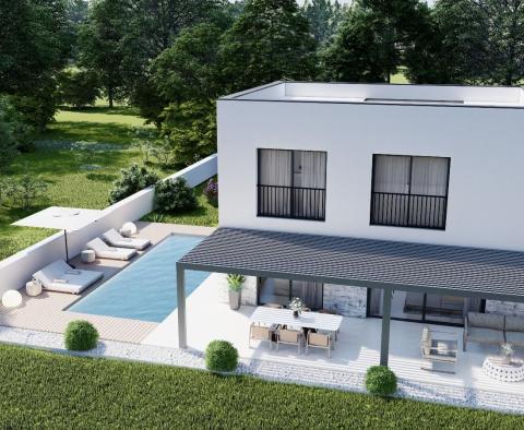 Luxuswohnung mit Dachterrasse in der Nähe von Poreč, zu verkaufen 
