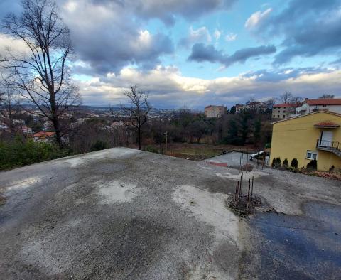 Land plot in Pobri, Opatija with valid building permit, for sale 