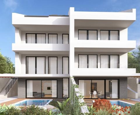 Luxuriöse Wohnung in einem neuen Gebäude, nur 300 Meter vom Meer entfernt in Dramalj, zu verkaufen! 