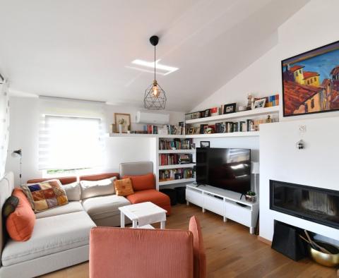 Luxury penthouse with sea view in Kastav, for sale 