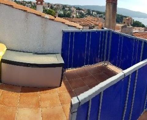 Stone house with a view of the sea in the town of Krk, for sale 