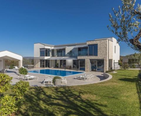 Schöne moderne Villa in der Gegend von Motovun 