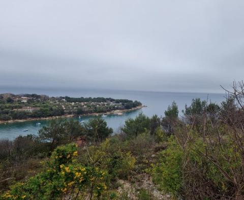 Building land for sale with open sea views in Sveta Marina near Rabac just 150 m from the sea 