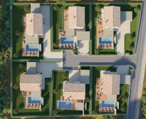 Plusieurs villas nouvellement construites à vendre à Vižinada, Porec 