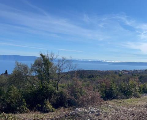 Terrain urbain avec vue sur la mer à Ravni, Raša, 2 086 m2 
