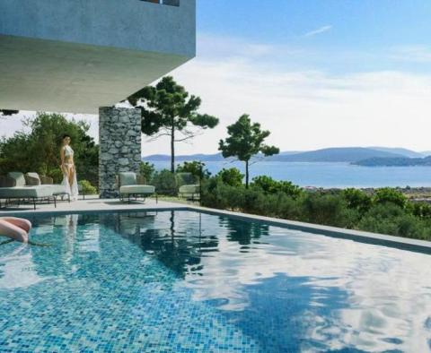 Fantastic luxury villa in Vodice with sea views, just 700 meters from the beaches 