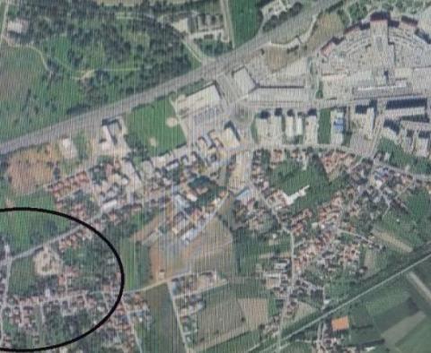 Development land plot for sale in Zagreb near Arena for 43 apartments complex 