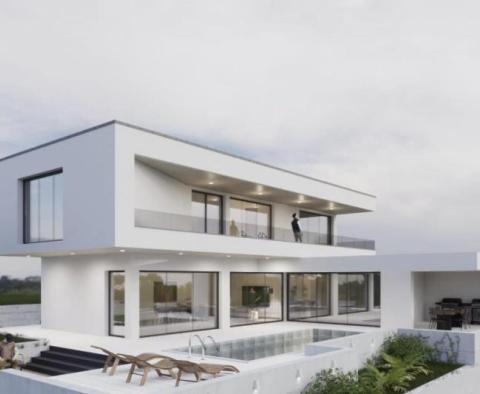Moderne Villa im Bau in Opatija, Veprinac! 