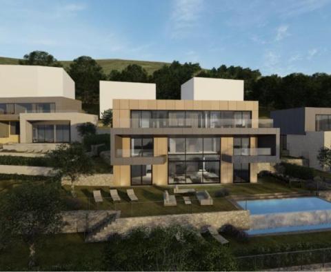 Eladó telek Abbáziában 450 m-re a tengertől, luxusvilla számára 