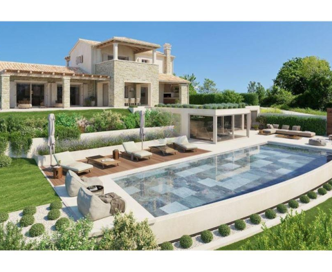 Magnificent villa in the area of artistic Groznjan 