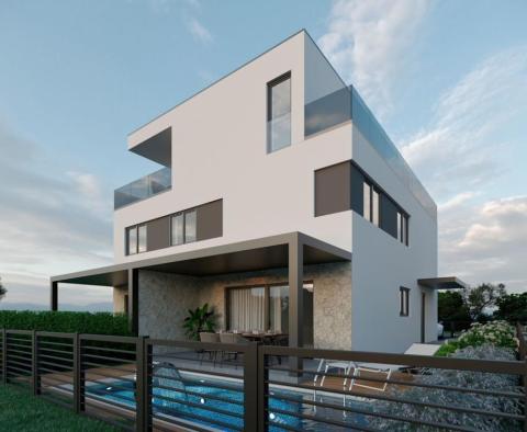 Wspaniały penthouse w Mandre, Kolan, półwysep Pag 