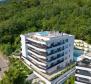 Superbe appartement dans un nouveau complexe à Opatija avec vue sur la mer, piscine partagée, garage, à vendre - pic 9