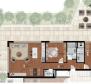 Nové luxusní apartmány v Seget Donji, 1. linie k moři, na prodej - pic 12