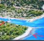 Ideal seafront land plot on the island of Vir 