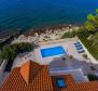 Beachfront villa decorated with traditional stone, with swimming pool, on magic Brac island  - pic 34