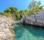 Magnifique domaine en bord de mer sur une petite île près de Split sur 8414 m2 - péninsule complètement isolée sera à vous, avec un emplacement pour un bateau ! - pic 2