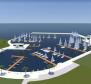 Projet de marina de luxe moderne sur l'île de Rab 