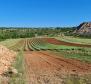 Продается исключительная сельскохозяйственная земля с проектом 300 кв.м. вилла с бассейном и теннисным кортом всего в 1500 метрах от моря 