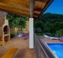 Vacation villa with pool over Opatija in Veprinac - pic 14