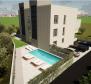 Nové byty na prodej na Čiovu jen 150 metrů od moře, rezidence s bazénem a garáží 