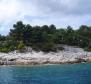 First line building land on Korcula island, fantastic location, ideal for luxury villa! 