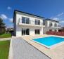 Newly built superb villa in Porec area with sea views, just 5 km from the sea 