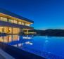 Fantastic seafront villa of modern architecture on Karlobag riviera with indoor and outdoor swimming pools! - pic 24