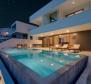 Unique new modern villa in Baska Voda, with indoor and outdoor swimming pools, just 150 meters from the beachline! - pic 37