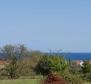 Building land with a project and sea view in Porec area 