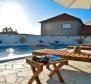 Holiday villa with swimming pool in Sukosan, DEBELJAK  - pic 4