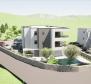 Luxury new modern apartment with garden on Krk island-peninsula, just 350 meters fron the sea 