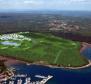 Фантастический земельный участок на берегу моря в районе Пореча - для проекта 5***** полей для гольфа с отелем, виллами и апартаментами - фото 5