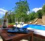 Zwei Steinhäuser mit Swimmingpool und Blick auf Motovun in Oprtalj - foto 3