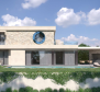 Villa au design moderne avec piscine et vue mer à seulement 500 mètres de la mer dans la région de Rabac - pic 3