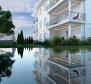 Apartment with a terrace on the ground floor of a new building with a swimming pool near the sea and Opatija in Icici - pic 9