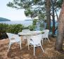 Villa au bord de l'eau à vendre sur l'île de Korcula, avec une vue fascinante sur la mer 