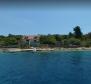 Романтический изолированный дом на острове Дрвеник на 1-й линии моря с собственным причалом - фото 2