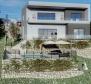Modern villa under construction with panoramic sea view and pool in Glavani, Kostrena 