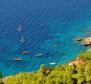 Touristic land plot on the 1st line to the sea on Hvar island 