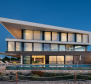 Wunderschöne moderne Villa in erster Linie am Strand in der Gegend von Zadar 