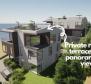 Triplex apartment 145m2 with a magnificent roof terrace in a new building, near Opatija! 