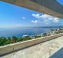 Unique penthouse with roof pool above the center of Opatija, garage, panoramic sea views - pic 6