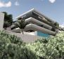 Luxury apartment of 137m2 with private pool in a new building above the center of Opatija, with garage and sea view - pic 8