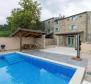 Indigenous semi-detached stone villa with swimming pool in Motovun 