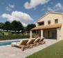 Villa with a pool and a beautiful view in Buzet area 