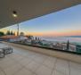 Exkluzív penthouse kivételes kilátással a tengerre, úszómedencével és garázzsal Abbáziában 